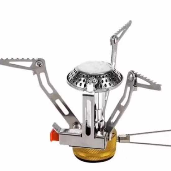 Fournitures de cuisine de Camping en plein air, Mini poêle en titane de survie Ci23757